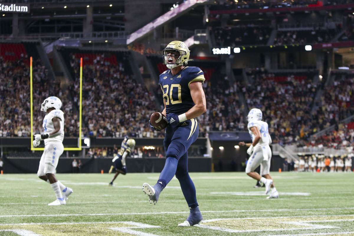 Georgia Tech Tight End Dylan Leonard